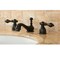 Kingston Brass KS3955AL Restoration Mini-Widespread Bathroom Faucet, Oil Rubbed Bronze KS3955AL - alternate 2